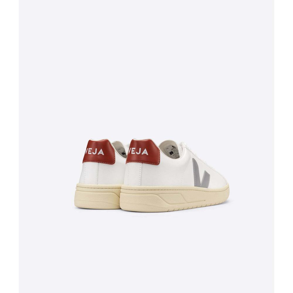 Veja URCA CWL OXFORD-GREY Joggesko Dame White/Red | NO 632TCE